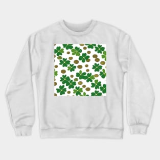 Scattered Clover 3 (MD23Pat006) Crewneck Sweatshirt